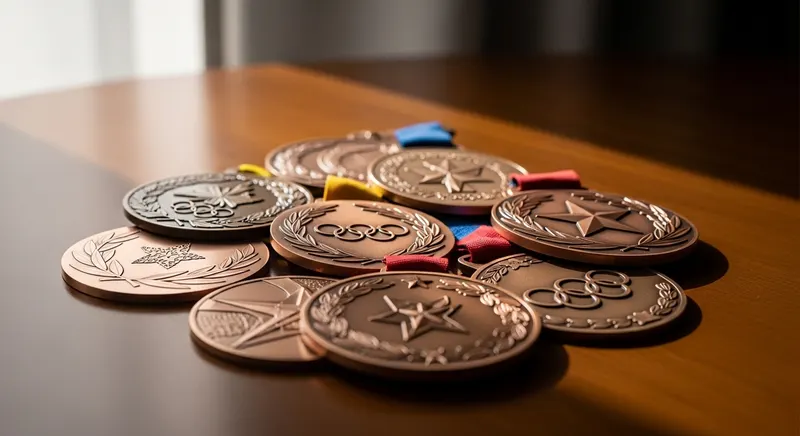 bronze medals - promotional merchandise